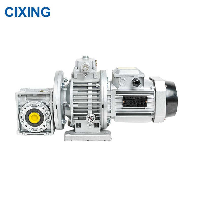 RV減速機(jī)+鋁殼電機(jī)+無(wú)極減速機(jī)